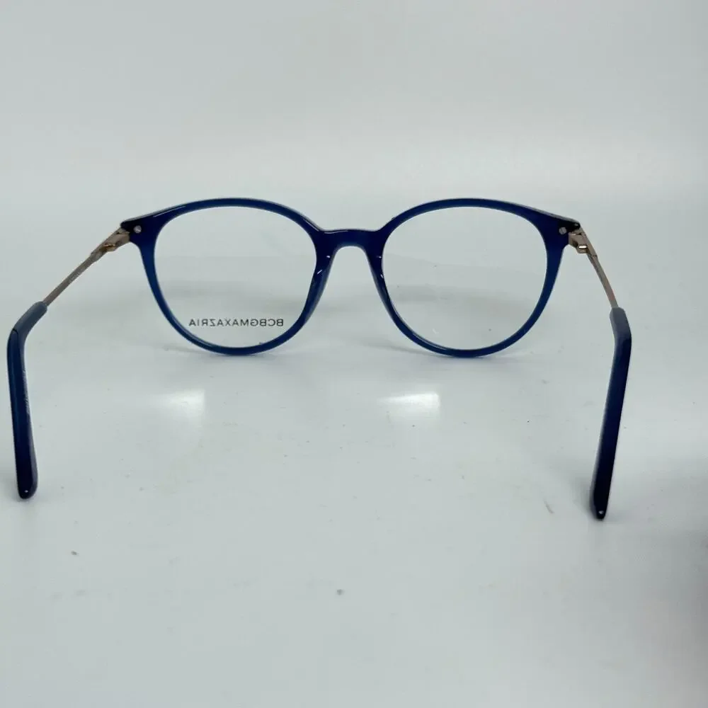 BCBGMAXAZRIA Eyeglasses Frames Fenella Blue 50/18/135 NWOT H17583‎